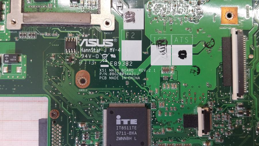 089-120-001 Ноутбук ASUS X51R #18