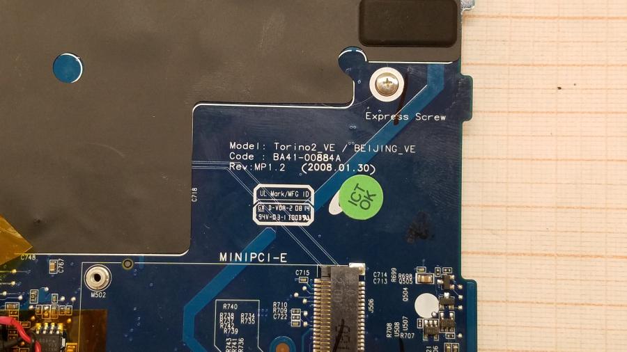 089-181-001 Ноутбук SAMSUNG NP-Q70Y #14