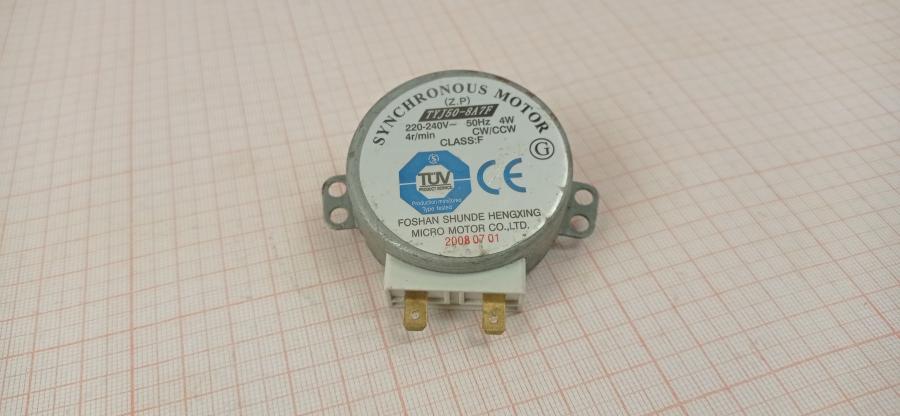 088-622-001 Микродвигатель для СВЧ Foshan Shunde Hengxing Micro Motor CO.,LTD. TYJ50-8A7F #1