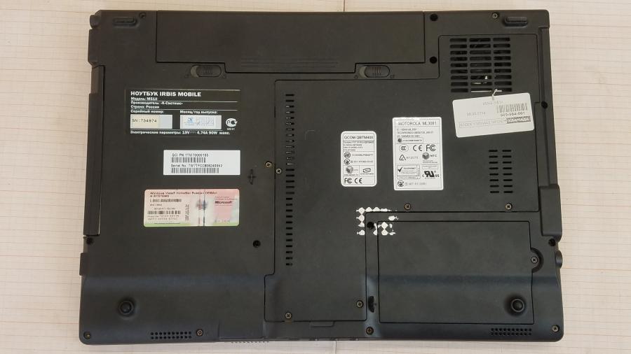 089-084-001 Ноутбук IRBIS M51II #9