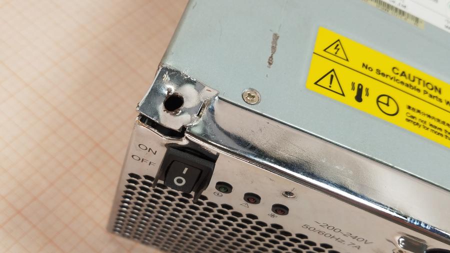 131-006-003 СХД PSU Hot swap EMERSON SPS800-512TE-A #4