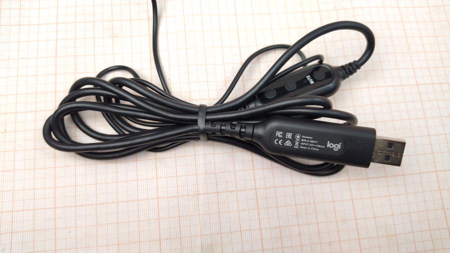 173-219-001 Стереогарнитура Logitech PC Headset 960 USB #7