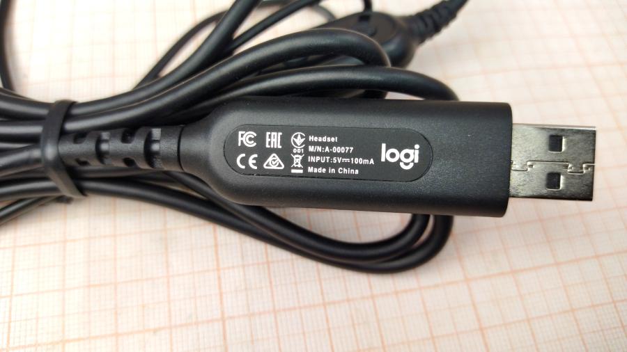 173-219-001 Стереогарнитура Logitech PC Headset 960 USB #9