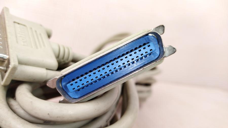 173-222-001 Кабель LPT Roline DB-25(M) - C-36(M) 9m #3