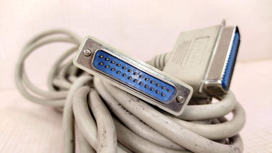 173-222-001 Кабель LPT Roline DB-25(M) - C-36(M) 9m #4