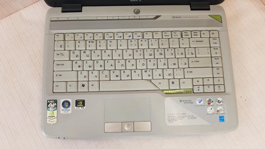 089-006-006 Ноутбук ACER Aspire 4520 (Z03) #3