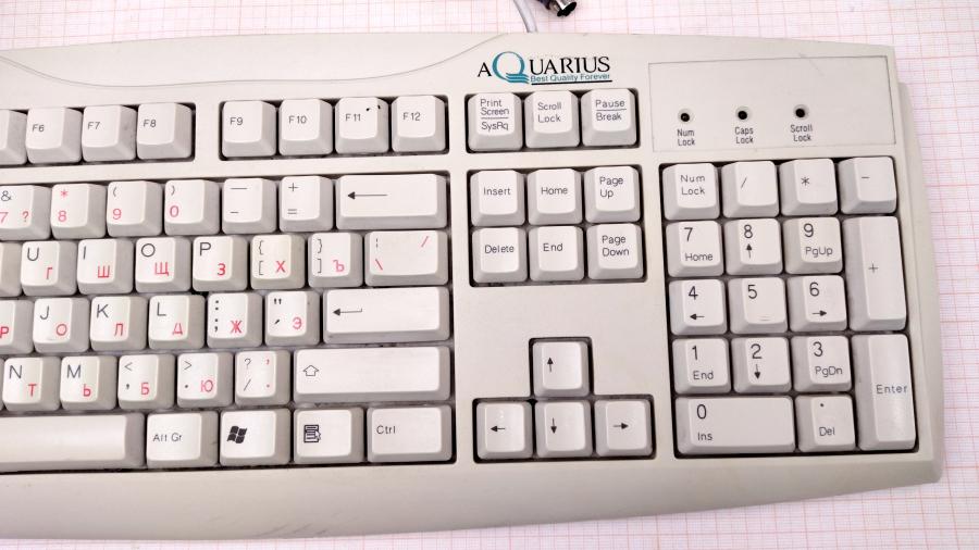194-049-001 Клавиатура проводная AQUARIUS SK-1688 #4