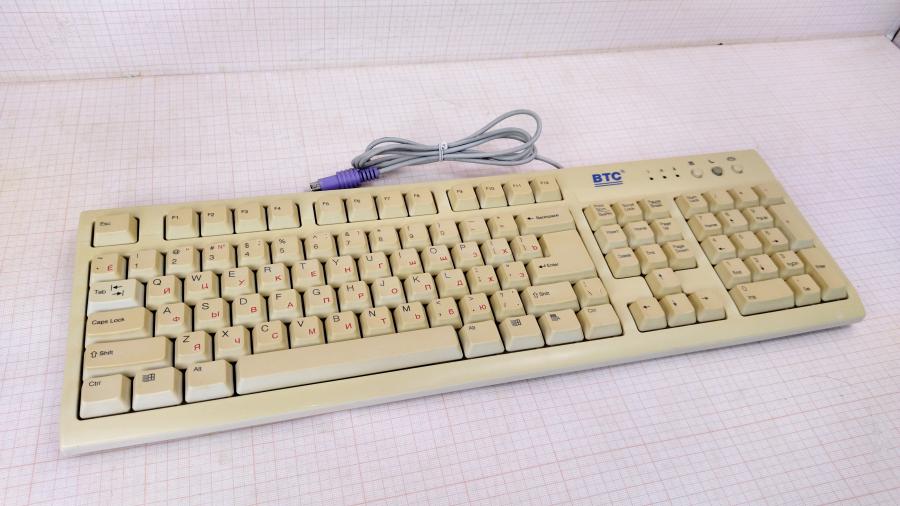 150-042-002 Клавиатура проводная BTC 5107 #1