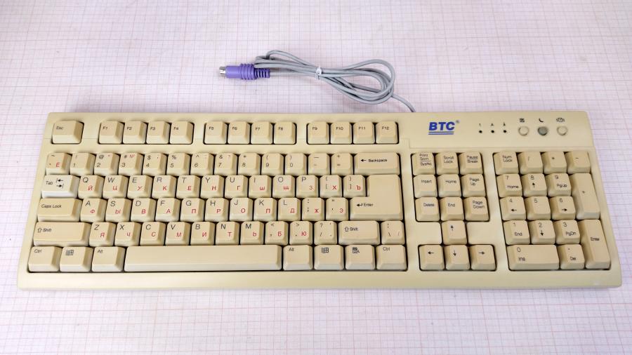 150-042-002 Клавиатура проводная BTC 5107 #2