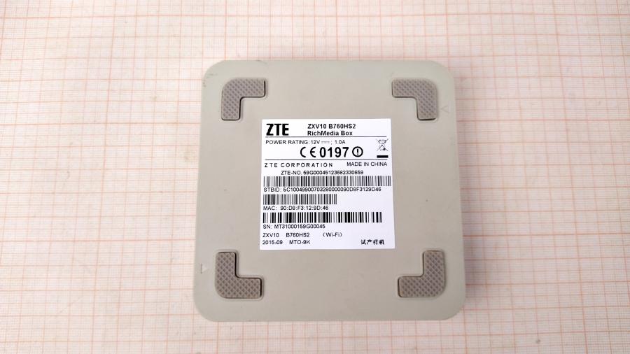 088-640-001 IPTV приставка ZTE ZXV10 B760HS2 #7
