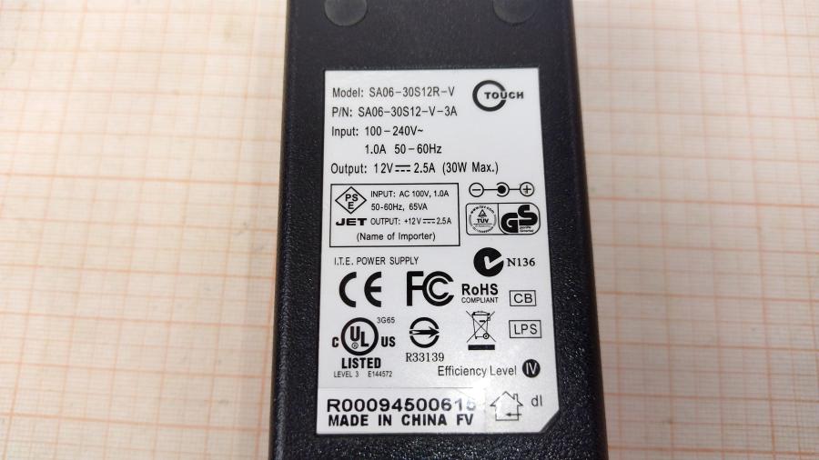 088-646-001 Блок питания (БП)  SA06-30S12-V-3A #4