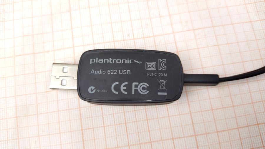 194-053-002 Стереогарнитура PLANTRONICS Audio 622 USB #7