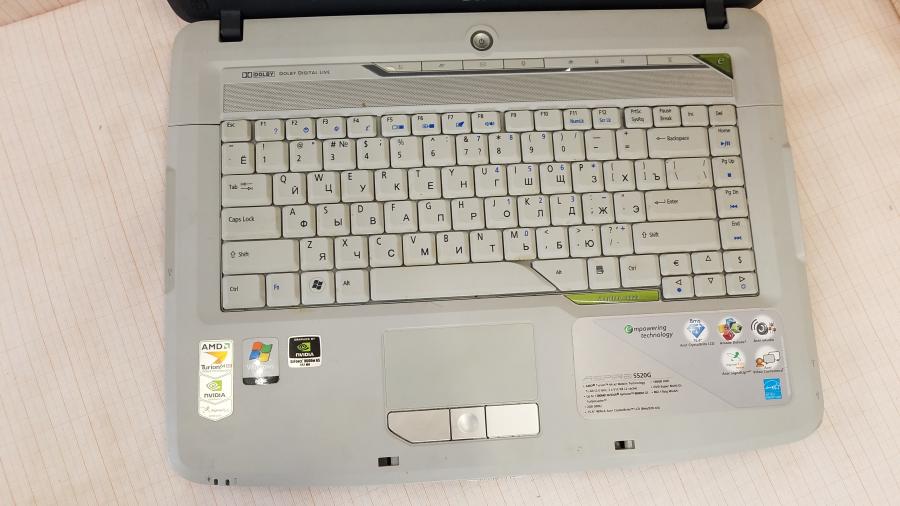 089-187-032 Ноутбук ACER ASPIRE 5520G-502G16Mi #3