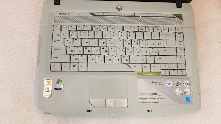089-187-006 Ноутбук ACER ASPIRE 5520G-502G16Mi #10