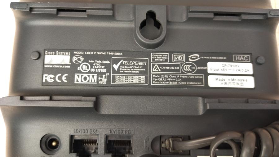 168-106-001 Телефон VoIP CISCO CP-7912G #12