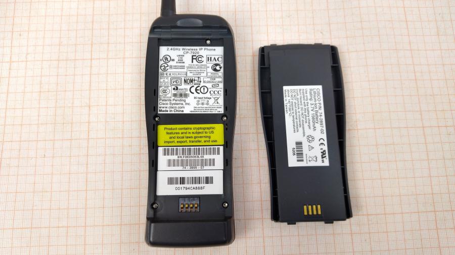 168-107-001 Телефон VoIP CISCO CP-7920 #8