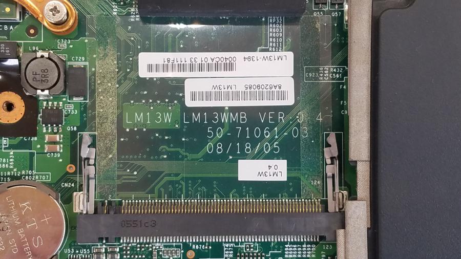 089-107-001 Ноутбук FUJITSU-SIEMENS AMILO L1310G #13