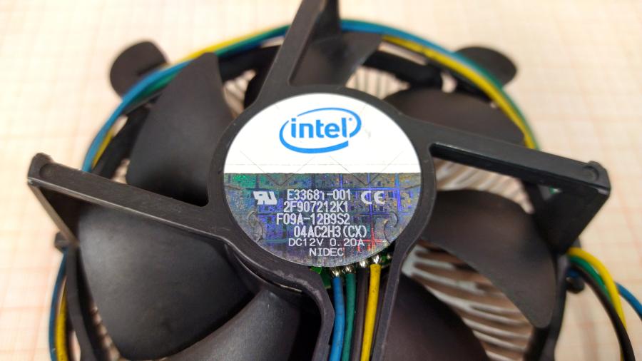 165-867-001 Cooler <775> INTEL E33681-01 #2