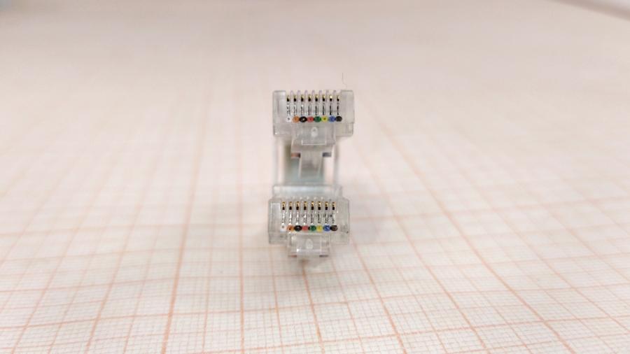 088-665-001 Патч-корд  U/UTP Cat.5E 0.1m #2