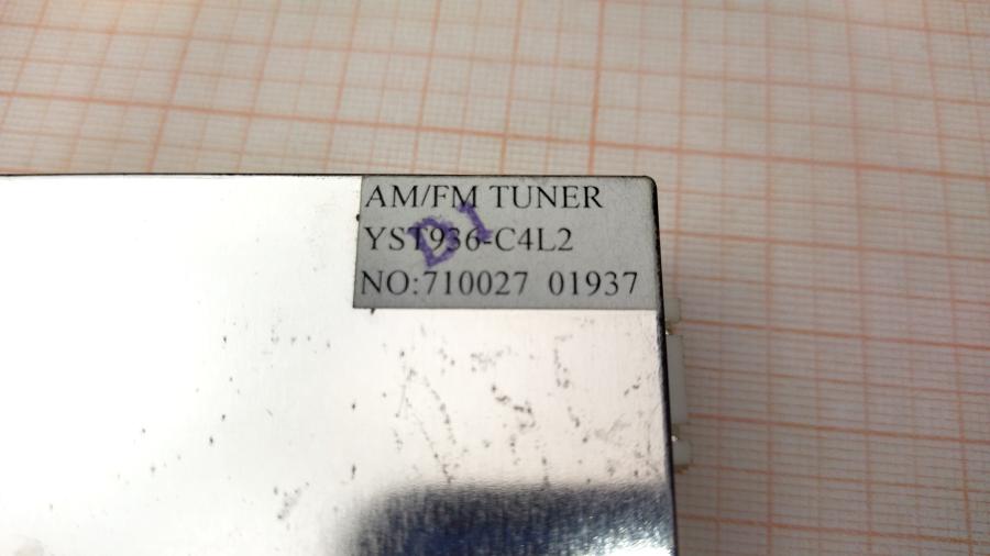 088-666-001 AM/FM тюнер  YST936-C4L2 #3