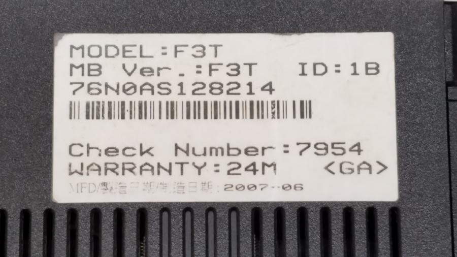 089-048-019 Ноутбук ASUS F3T #12