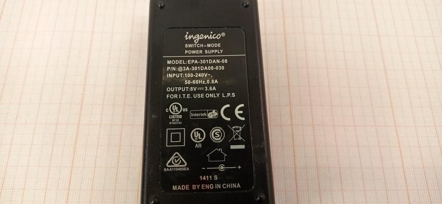 088-675-001 БП для платежного терминала INGENICO EPA-301DAN-08 #7