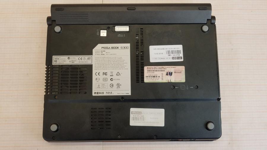 089-122-014 Ноутбук MSI MEGABOOK S300 MS1311 #10