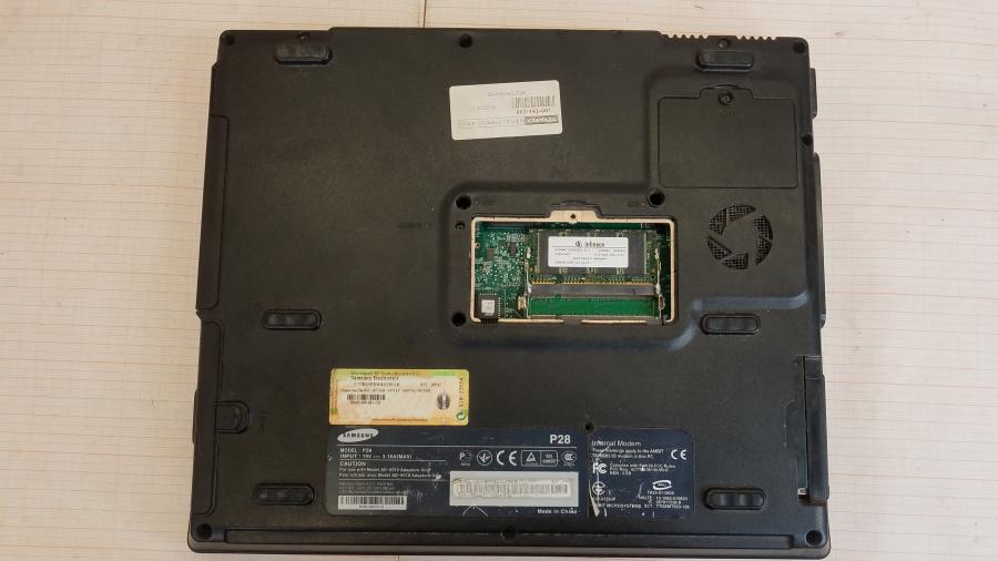 089-142-001 Ноутбук SAMSUNG P28 EL #9