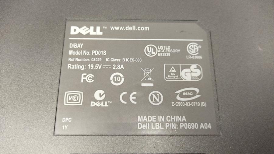 088-697-001 Внешний привод CD/DVD DELL PD01S #8