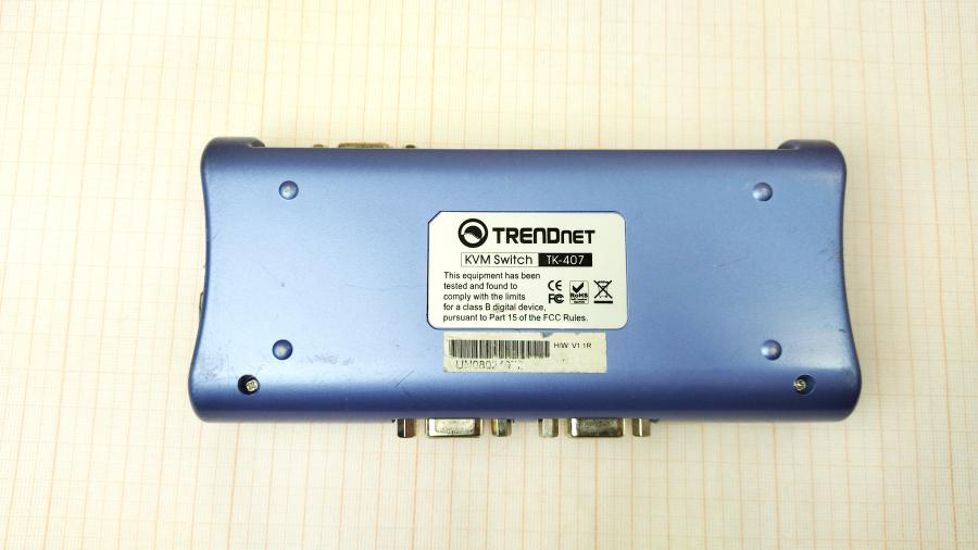 088-698-001 Свитч KVM TRENDnet TK-407 #7
