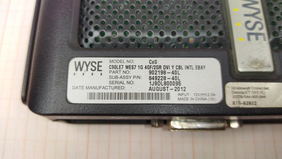 088-699-001 Тонкий клиент WYSE Cx0 C90LE7 #10