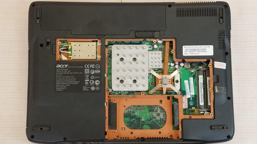 089-006-004 Ноутбук ACER Aspire 4520 (Z03) #12