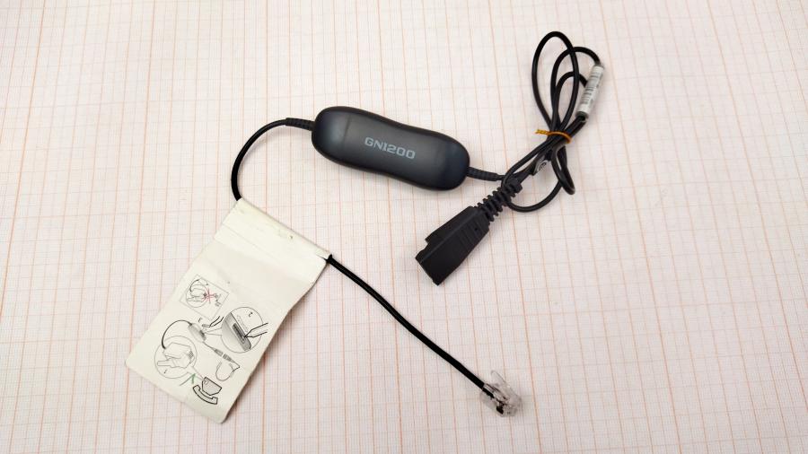 124-067-002 Кабель переходник QD-RJ9 JABRA GN1200 (88001-99) #1