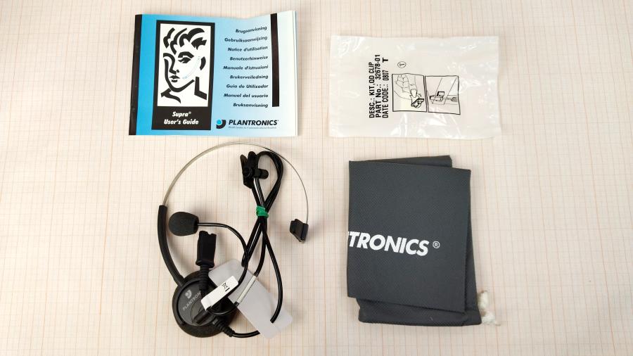 124-068-001 Моно-гарнитура PLANTRONICS SUPRA H51N/A (32186-04) #13