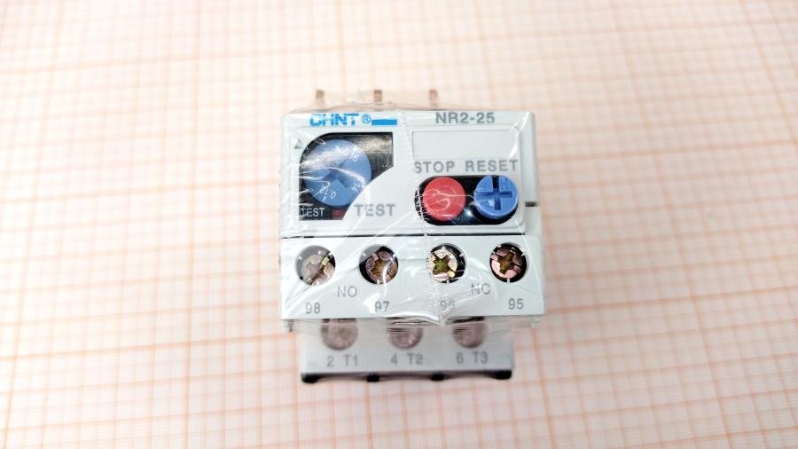 088-710-001 Тепловое реле CHINT NR2-25 0.1-1.6A #2