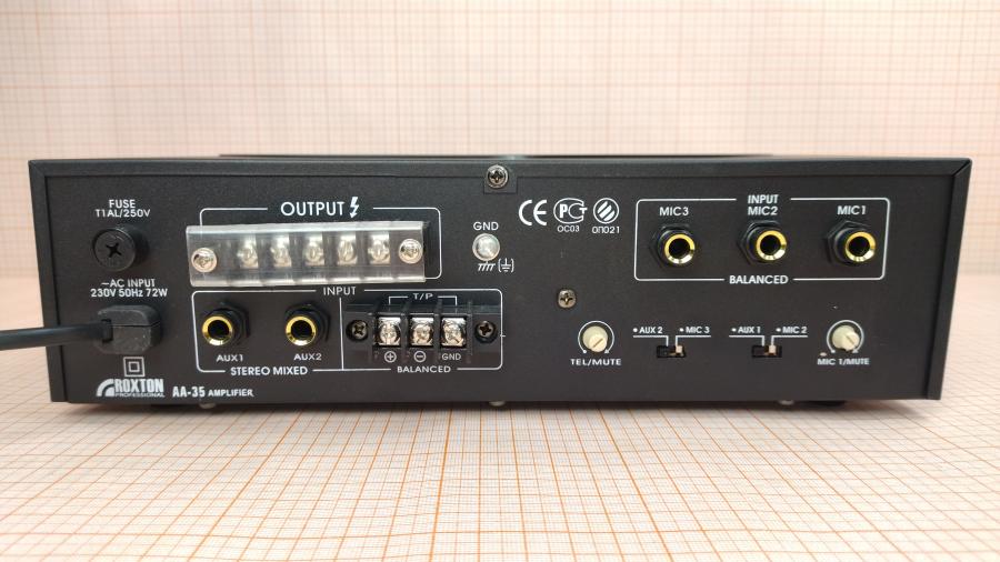 088-713-001 Микшер-усилитель ROXTON AA-35 #6