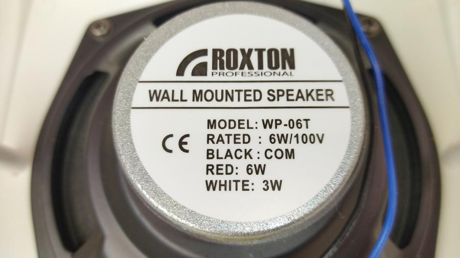 088-714-001 Громкоговоритель настенный ROXTON WP-06T #6