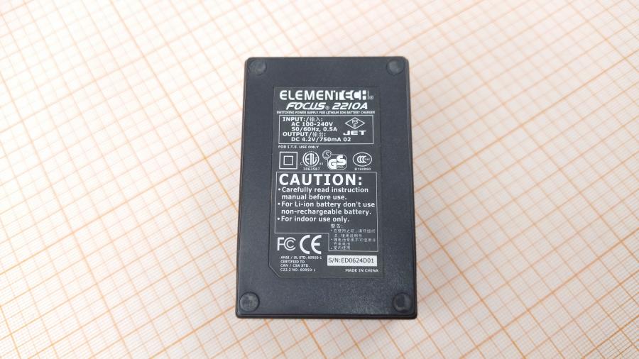 088-720-001 Зарядное устройство ElemenTech FOCUS 2210A #6