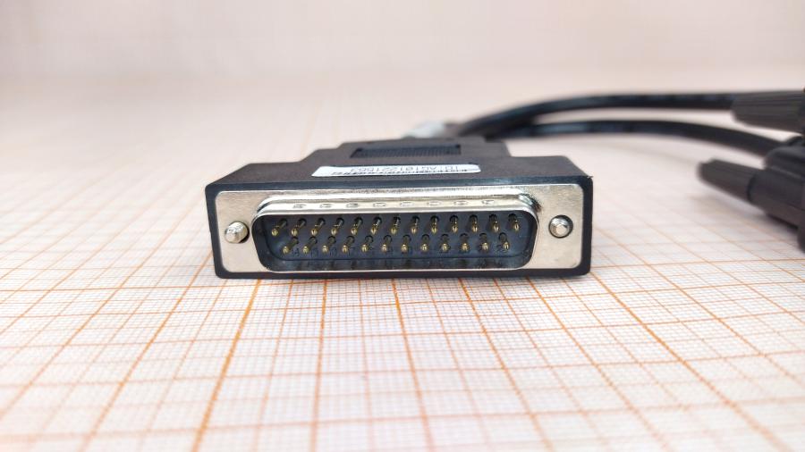 088-731-001 Кабель LPT  DB25 (М) - 2x DB25 (F) #6