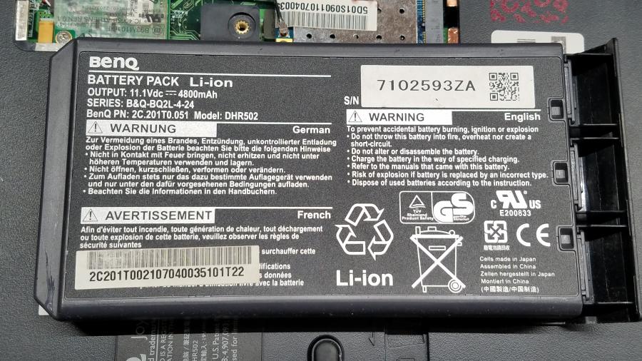 089-079-003 Ноутбук BENQ Joybook A51E-R16 #14