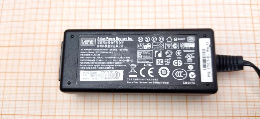 088-341-002 БП для тонкого клиента DELL APD DA-30E12 #3