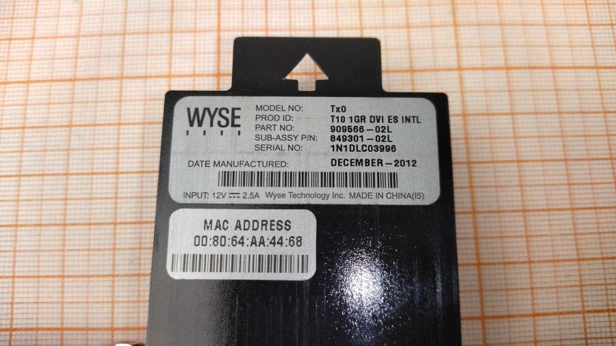 088-735-001 Тонкий клиент WYSE Tx0 909566-02L #11
