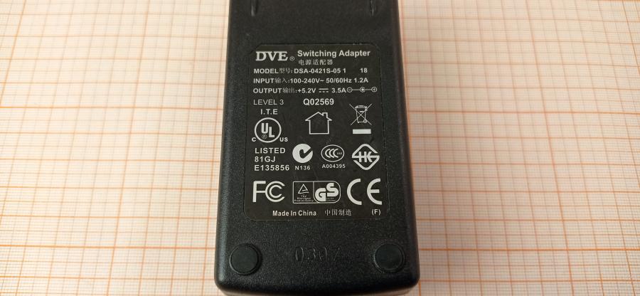 088-390-003 БП для мониторов DVE DSA-0421S-05 1 18 #7