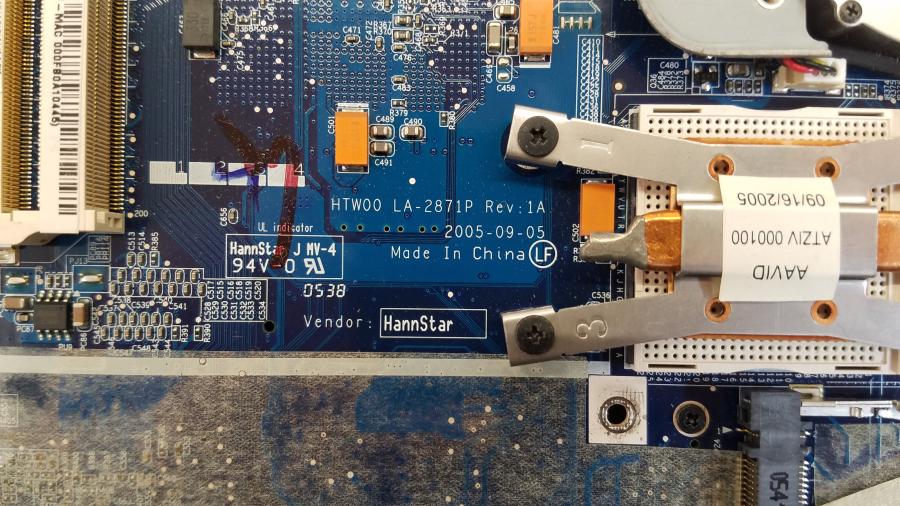 089-156-001 Ноутбук TOSHIBA SATELLITE M70-129 #15