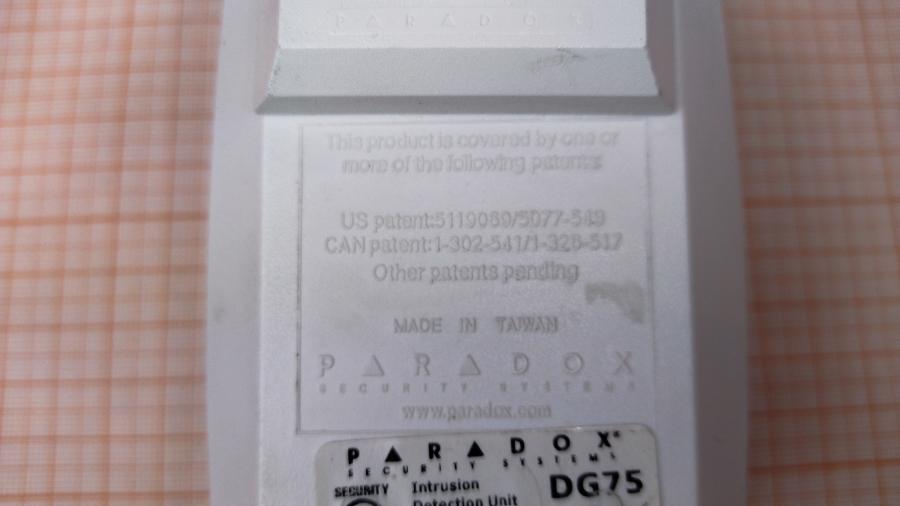 077-164-001 Датчик движения Paradox DG75 #9