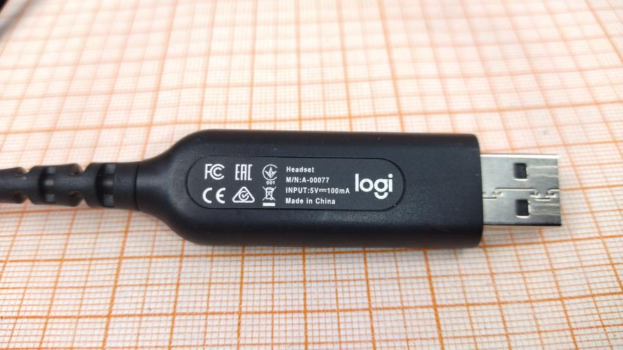 165-328-008 Стереогарнитура Logitech PC Headset 960 USB #7