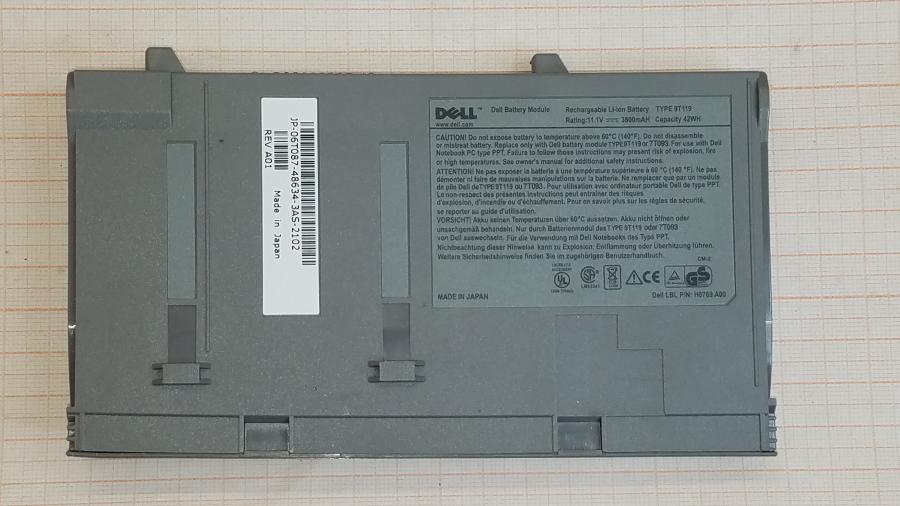 089-166-003 Ноутбук DELL LATITUDE D400 #16