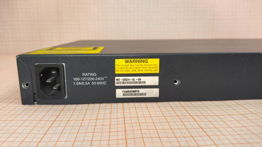 043-020-001 Коммутатор управляемый CISCO Catalyst WS-C3524-XL-EN #10