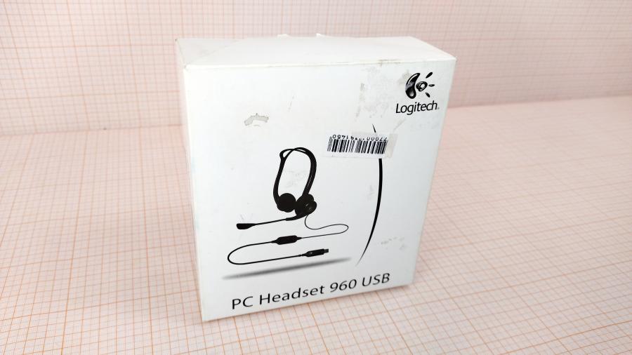 165-328-009 Стереогарнитура Logitech PC Headset 960 USB #9