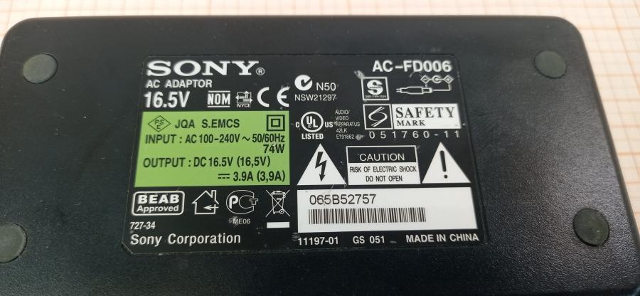 088-748-001 БП для мониторов SONY AC-FD006 #7